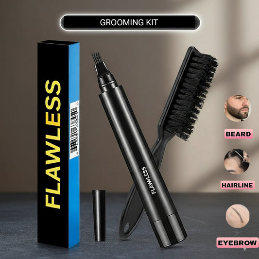 Facial & Beard Fuller Grooming Kit by Flawless Pro ™